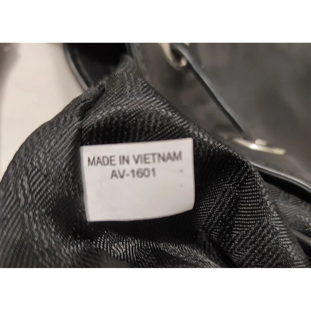 Michael Kors DOTTIE Black Leather Bucket Bag